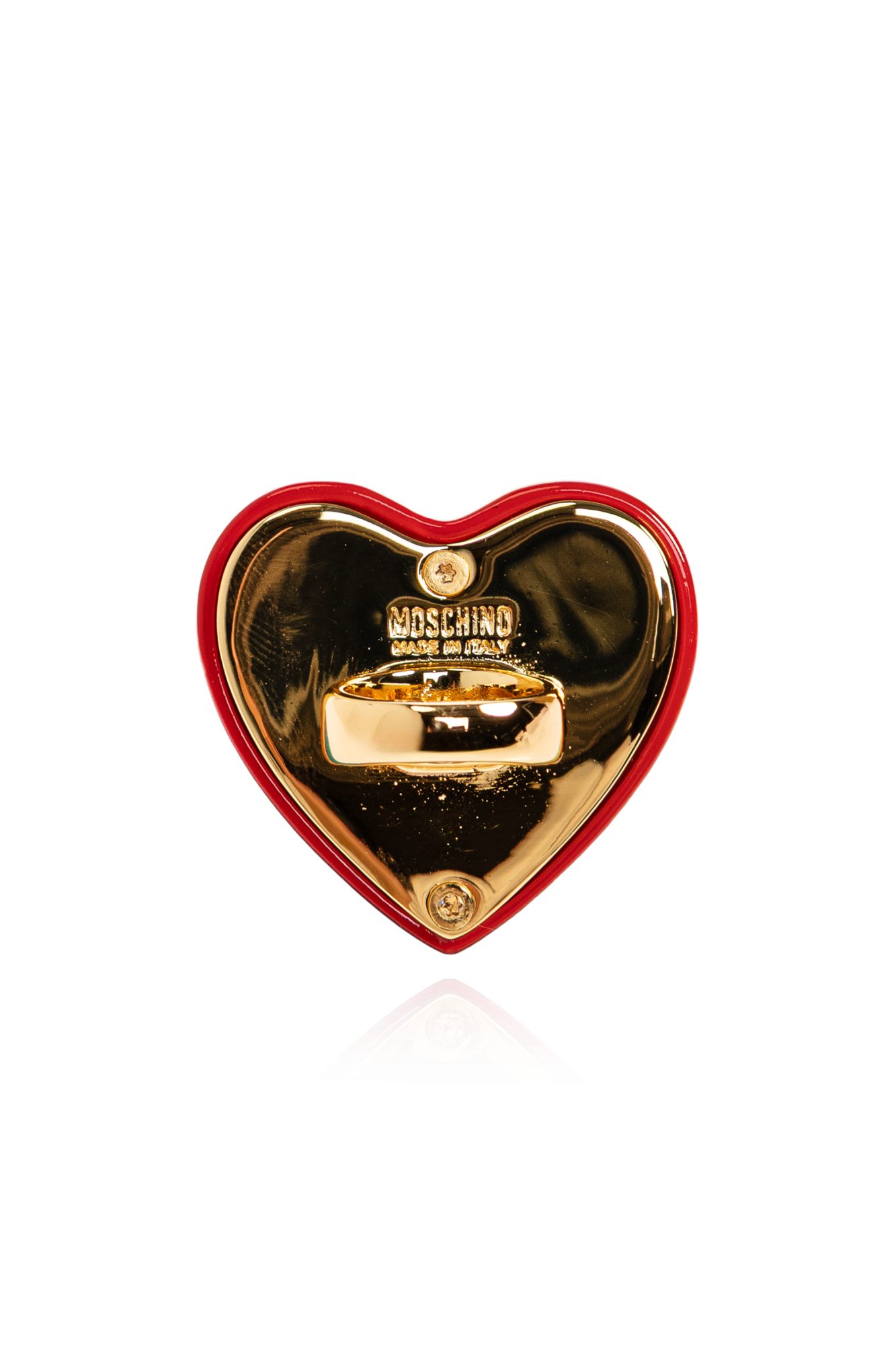 Moschino Heart Motif Ring | Women's | Vitkac